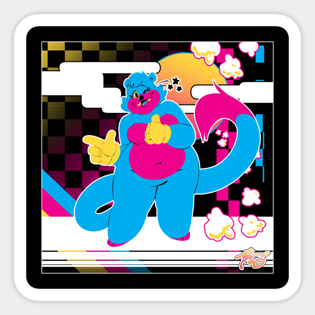 The CN Colour Palette Challenge - Butterpop ("A" Variant) Sticker by heyitsmyles